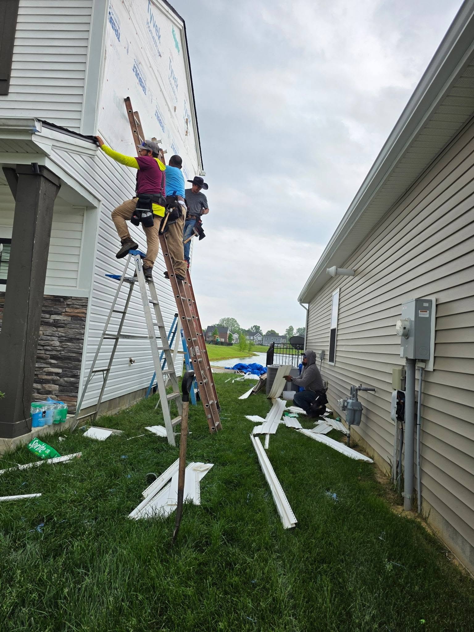 Full exterior restoration project