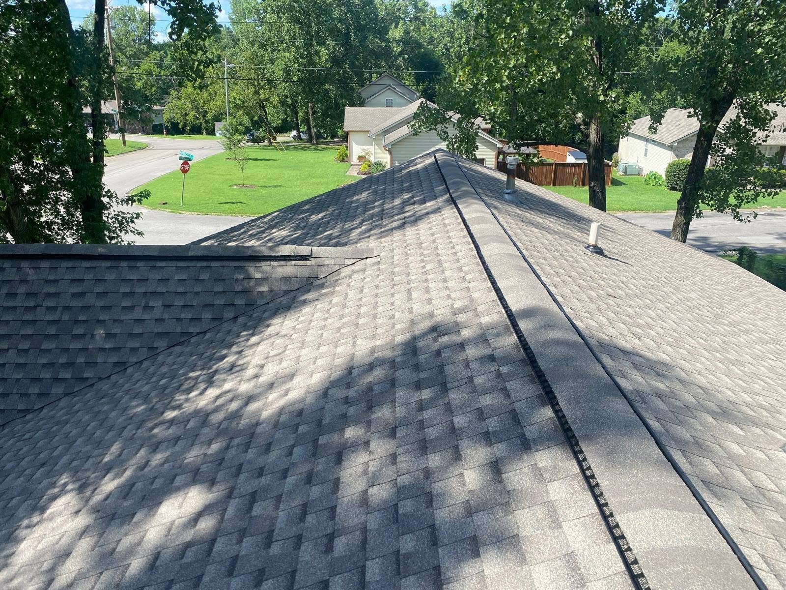 Shingle roofing project