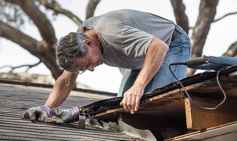 Roof leak investigation
